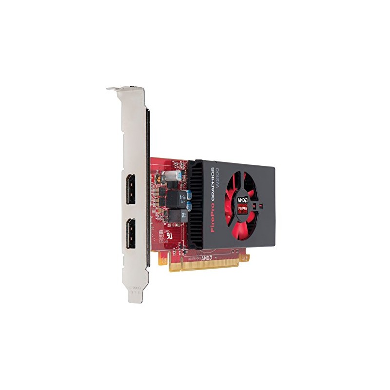 SCHEDA VIDEO AMD FIREPRO W2100 2GB GDDR3 ( USATO ) PCIe, 2x DISPLAYPORT
