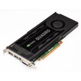 SCHEDA VIDEO NVIDIA QUADRO K4000 3GB GDDR5 ( USATO ) PCIe 2.0 x16 -2 x DisplayPort 1x DVI