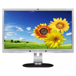 MONITOR Philips 241Pqpyk ( USATO ) Schermo 24" Pannello w-led 16:9 DVI DISPLAY PORT VGA 3*USB 2.0 Casse Microfono e WEBCAM 1920