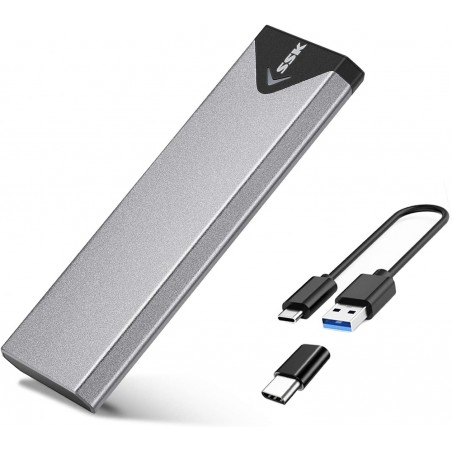 SSD 256GB SATA USB 2.0/3.0  USB-C AUTOALIMENTATO 5Gbps