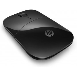 HP Mouse wireless sottile USB Z3700 nero da 2,4 GHz con sensore ottico LED blu 1200 dpi