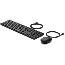 TASTIERA+MOUSE HP WIRED USB 320MK 9SR36AA BLACK