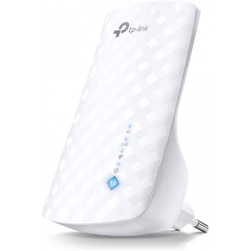 RANGE EXTENDERTP-Link RE190 Mesh WiFi Ripetitore Wifi Wireless, Velocità Dual-Band 750 Mbps, Wifi Extender, Amplificatore Wifi,