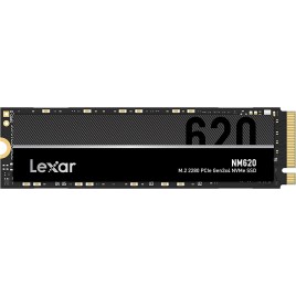 SSD-SOLID STATE DISK Lexar NM620 2TB, M.2 2280 PCIe Gen3x4 NVMe 1.4 SSD Interno, Fino a 3500MB/s in Lettura, 3000 MB/s in Scrit