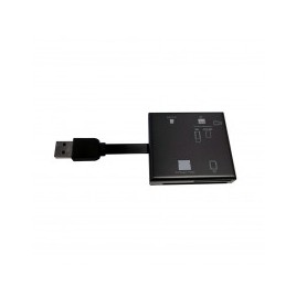 LETTORE MULTICARD USB 2.0/3.0 x SDHC,MICRO SD,CF/M2/XD