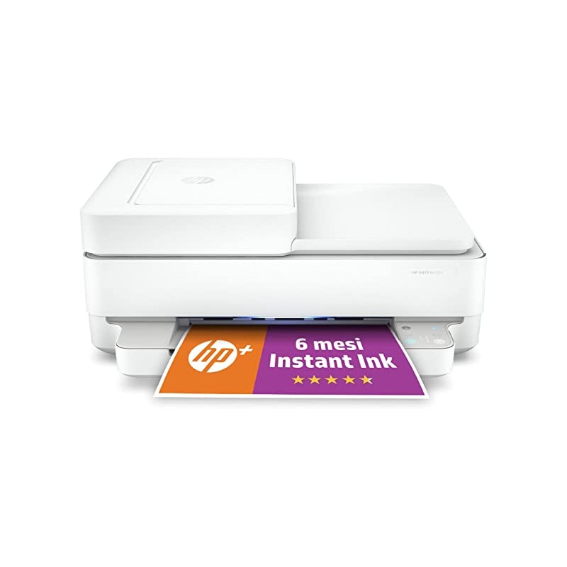 STAMPANTE HP MFC INK ENVY 6430E 223R2B 4IN1 WHITE A4 10/7 PPM WIFI USB2.0 BT EPRINT 256MB F/R ADF 1200X1200DPI