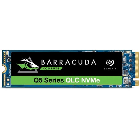 SSD-SOLID STATE DISK M.2(2280) Seagate BarraCuda Q5, 1 TB, SSD Interno - M.2 NVMe PCIe Gen3 x4 (ZP1000CV3A001)