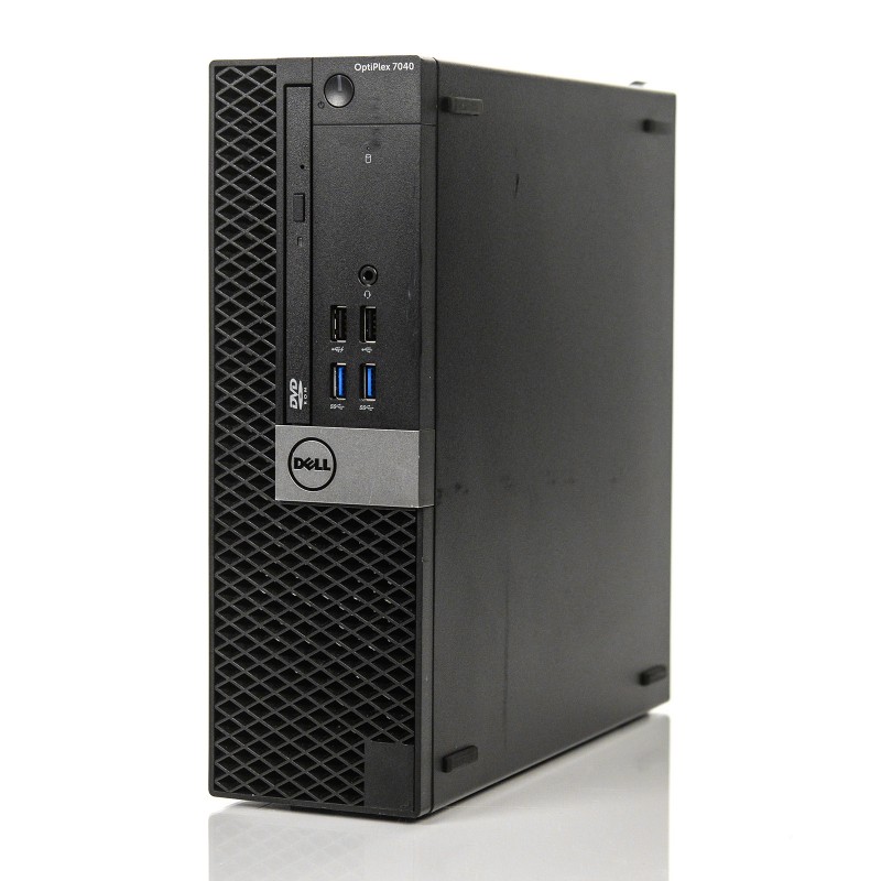 PC DELL OPTIPLEX 7040 SFF (USATO) - INTEL I7-6700 - SVGA INTEL HD530 - 8GB RAM - SSD 256GB - USB3,0 - Windows 10 PRO - 12 Mes PC DELL OPTIPLEX 7040 SFF (USATO) - INTEL I7-6700 - SVGA INTEL HD530 - 8GB RAM - SSD 256GB - USB3,0 - Windows 10 PRO - 12 Mes