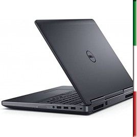 NOTEBOOK DELL PRECISION 7520 (USATO ) DISPLAY 15,6  FULL HD - INTEL  QUAD I7-6920HQ - RAM 32GB DDR4 - SSD 512GB SATA - SVGA QUA