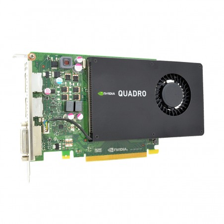 SCHEDA VIDEO NVIDIA QUADRO K2200 4GB GDDR5 ( USATO ) PCIe 2.0 x16 - DVI, 2x DisplayPort