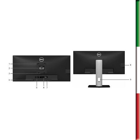 MONITOR DELL UltraSharp U2913WMT 29" 8ms ( USATO) 2560×1080 Ultra widescreen (21:9) HDMI Display Port VGA USB 3.0