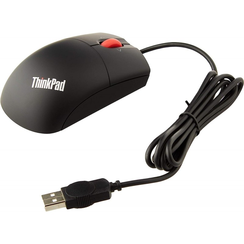 LENOVO ThinkPad USB Laser Mouse 4 Way Scrolling 2 Modes Black 57Y4635 MOC9ULA