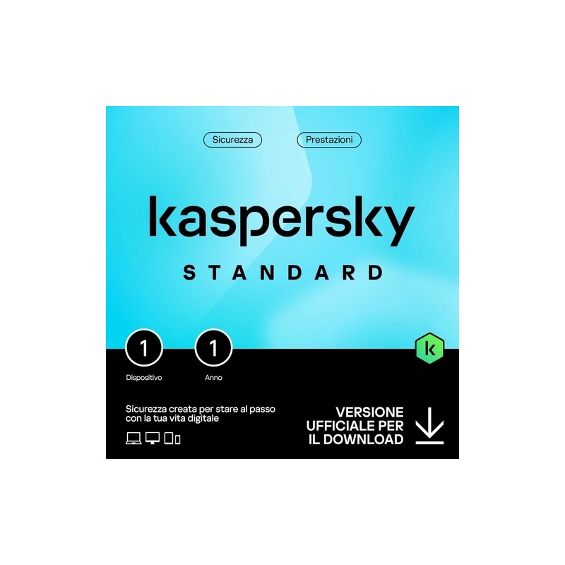 KASPERSKY SLIMBOX STANDARD -- 1 DISPOSITIVO ATTACH (KL1041T5AFS-ENVATT)