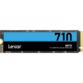 SSD-SOLID STATE DISK NVME 1000GB Lexar NM710 , M.2 2280 PCIe Gen4x4 NVMe SSD Interno, Fino a 5000MB/s in Lettura, 4500MB/s in S