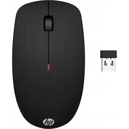 MOUSE HP X200 Mouse Wireless, Sensore di Precisione, DPI fino a 1600, Indicatore LED Batteria, Ricevitore USB Wireless 2.4 GHz 