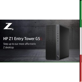 WORKSTATION HP Z1 G5  ( USATO ) - INTEL I9-9900 - SVGA NVIDIA QUADRO P1000 4GB - 32GB RAM DDR4 - SSD 512GB  NVME  - USB3,0 - Wi