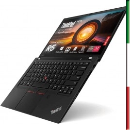 NOTEBOOK LENOVO THINKPAD T495 ( USATO ) - DISPLAY 14"  FULL HD - CPU  AMD RYZEN 5  PRO 3500U  - RAM 16GB - SSD 1TB  NVME - WEBC