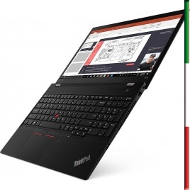 NOTEBOOK LENOVO T590 (USATO ) - DISPLAY 15,6 FULL  HD -  INTEL I5-8365U - RAM 8GB - SSD 256GB NVME - WEBCAM -  SVGA INTEL HD620