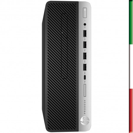 PC HP ELITEDESK 800 G3 SFF (USATO) - INTEL I5-7500 - SVGA INTEL UHD630 - 8GB RAM - SSD 256GB - Windows 11  PRO -  GARANZIA 12 M