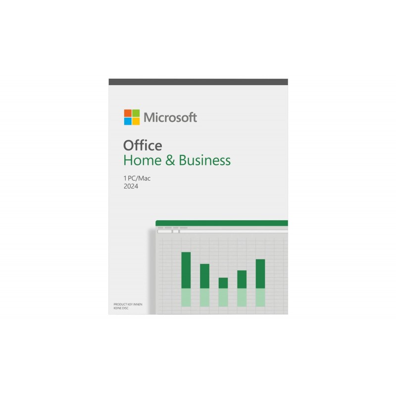 MICROSOFT OFFICE 2024 HOME AND BUSINESS EP206669 MEDIALESS WIN + MAC BOX