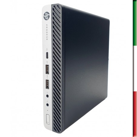 PC HP ELITEDESK 600 G4 MINI (USATO) - INTEL I5-8500T - SVGA INTEL HD 630 - 16GB RAM - SSD 512GB NVME  - Windows 11 PRO - GARANZ