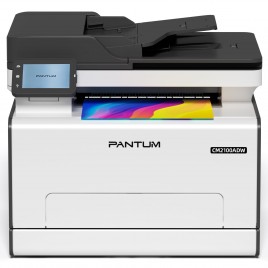 STAMPANTE PANTUM MFC LASER COLOR CM2100ADW A4 3IN1 20PPM GDI 512MB LCD STAMPA F/R, 250FG ADF50FG USB LAN WIFI