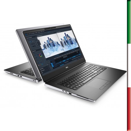 NOTEBOOK DELL PRECISION 7760 (USATO) - DISPLAY 17,3  FULL HD - INTEL I7-11850H - RAM 64GB DDR4 - SSD 1TB  NVMe - SVGA NVIDIA QU