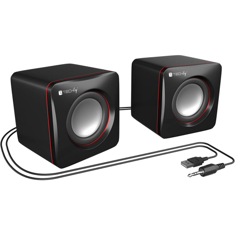 CASSE Multimediali per Notebook e PC USB 2.0 e Jack 3,5 mm