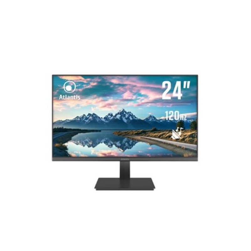MONITOR (NUOVO ) ATLANTIS LCD IPS LED 23.8" WIDE A05-HE24VF-VHM MM FHD 4000:1 BLACK VGA HDMI VESA FINO MONITOR (NUOVO ) ATLANTIS LCD IPS LED 23.8" WIDE A05-HE24VF-VHM MM FHD 4000:1 BLACK VGA HDMI VESA FINO