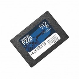 SSD-SOLID PATRIOT P220 Interno Unità a stato solido (SSD) 512GB Serie 2.5 SATA III P220S512G25