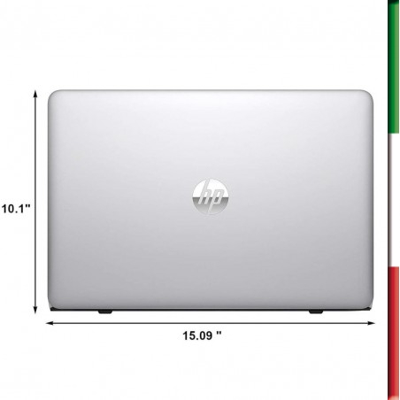 NOTEBOOK HP ELITEBOOK 850 G3 (USATO) - DISPLAY 15.6  HD - INTEL I5-6200U - RAM 8GB DDR4 - SSD 256GB SATA - SVGA INTEL HD 520 -