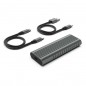 Box per SSD M.2 NVMe/PCIe senza viti USB-C 3.2 Gen2