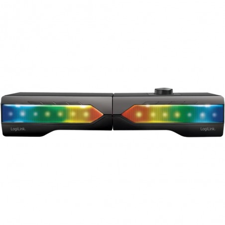 2 in 1 Gaming Sound System Soundbar e Speakers Bluetooth v5.0 Illuminazione RGB