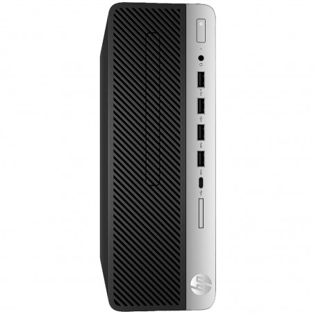 PC  HP ELITEDESK 705 G4 ( USATO ) - AMD RYZEN 5 PRO 2400G - SVGA RADEON VEGA 11 2GB - 8GB RAM - SSD 256GB  - USB3,0 - Windows 1