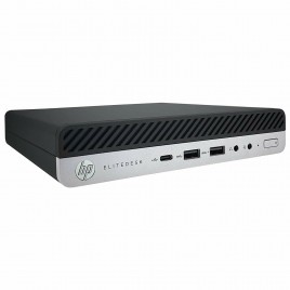 PC HP PRODESK 600 G3 MINI (USATO) - INTEL I3-7100T - SVGA INTEL HD 630 - 8GB RAM - SSD 256GB NVME - Windows 11 PRO - GARANZIA 1
