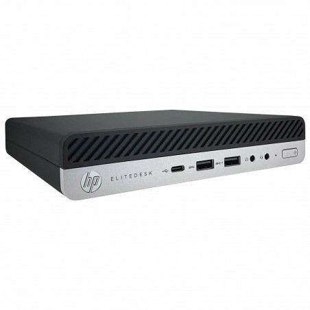 PC HP PRODESK 600 G3 MINI (USATO) - INTEL I3-7100T - SVGA INTEL HD 630 - 8GB RAM - SSD 256GB NVME - WI FI -  Windows 11 PRO - G