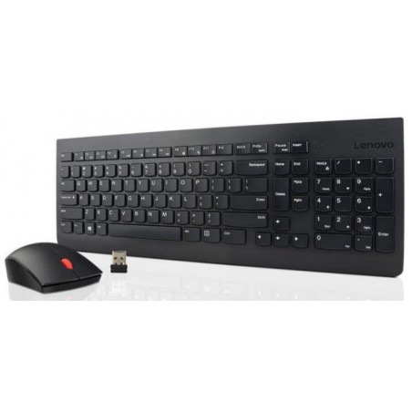 TASTIERA+MOUSE WIRELESS LENOVO ESSENTIAL GEN2 4X31R64473 COPILOT BLACK TASTNUM 3TASTI OTTICO 1600DPI