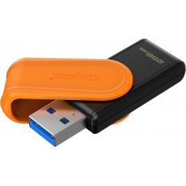 PEN DRIVE Kingston DataTraveler Exodia S Drive Flash USB - 256GB - USB 3.2 Gen 1 - USB Type A - Nero/Arancia - DTXS/256GB