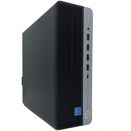 PC HP PRODESK 600 G3 SFF (USATO) - INTEL I3-7100 - SVGA INTEL HD 630 - 8GB RAM - SSD 256GB - Windows 11 PRO - GARANZIA 12 MESI