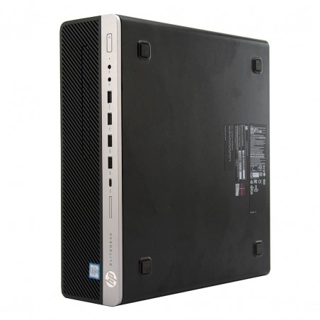 PC HP ELITEDESK 800 G3 SFF (USATO) - INTEL I3-7100 - SVGA HD 630 - 8GB RAM - SSD 256GB - Windows 11 PRO - GARANZIA 12 MESI -