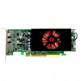 SCHEDA VIDEO ATI RX-550 4GB LOW PROFILE GDDR5 ( USATO ) PCIe 1xMINI-DP 1xHDMI