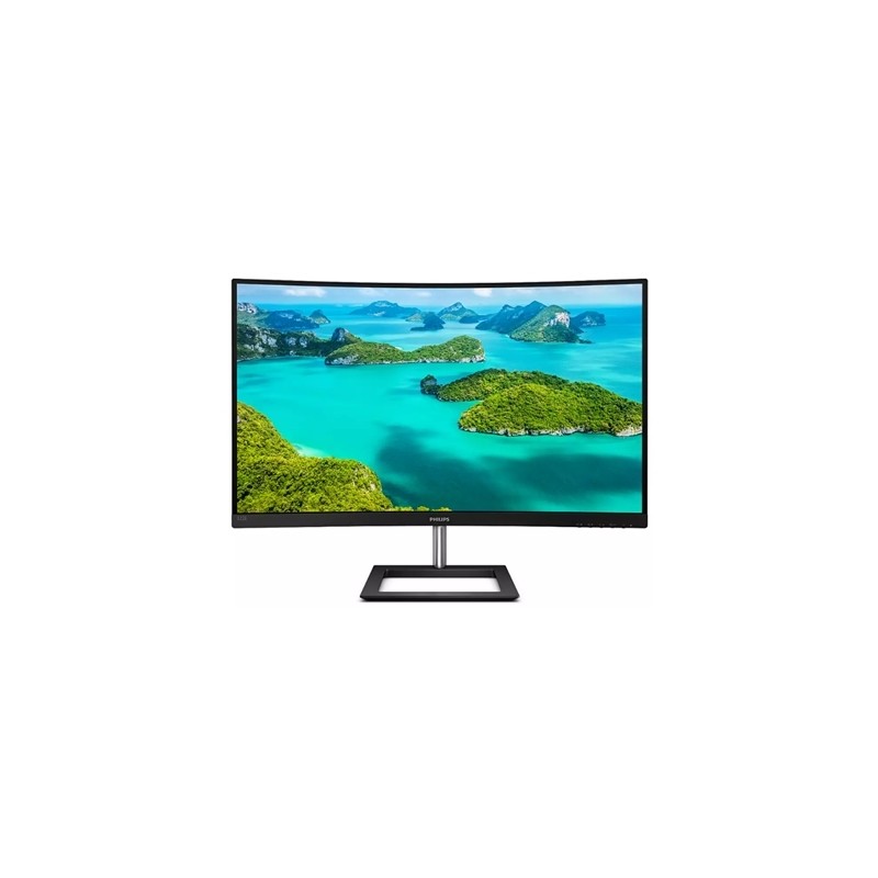 MONITOR ( NUOVO ) PHILIPS LCD CURVED LED 31.5" WIDE 322E1C/00 4MS SOFTBLUE FHD 3000:1 BLACK VGA HDMI DP VESA 2Y
