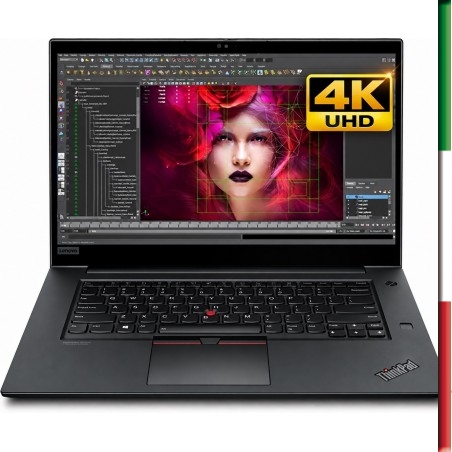NOTEBOOK LENOVO P1 GEN.5  (USATO) DISPLAY 15,6 4K - INTEL  QUAD I7-12800H - RAM 32GB DDR5  - SSD 1TB  NVME - SVGA QUADRO RTX A1