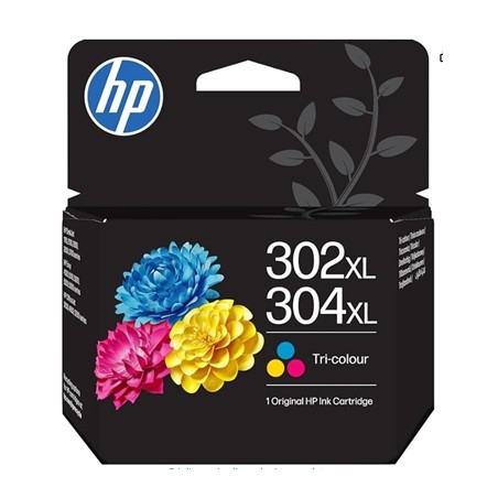 CARTUCCIA HP 302/304XL TRI-COL B7RT8AE X DSKJET 11XX 21XX 36XX ENVY 45XX OFFICEJET 38XX,46XX