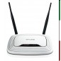 ROUTER WR841N TP-LINK WI-FI n 300MADAP. SWITCH 4x10/100/1000 NO MODEM
