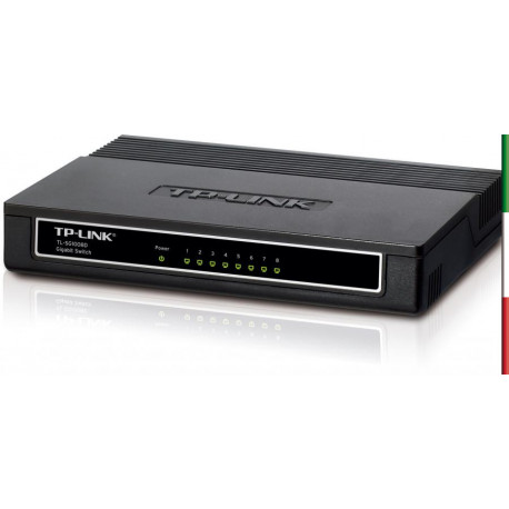 SWITCH TP-LINKTL-SG1008D 8p LAN 1000